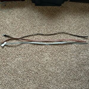 NWT 3 belts size small/medium.